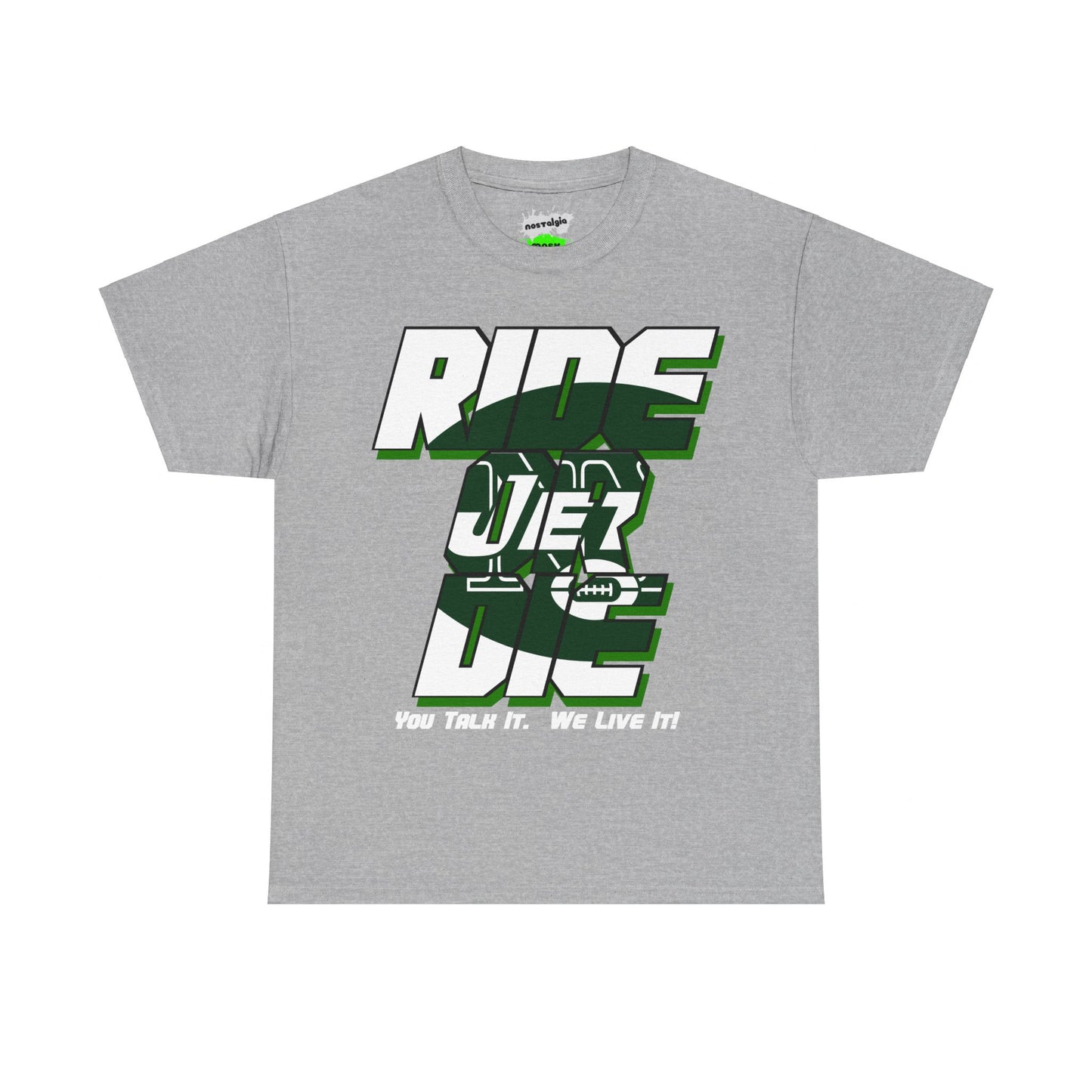 New York Football Inspired Ride or Die Tee