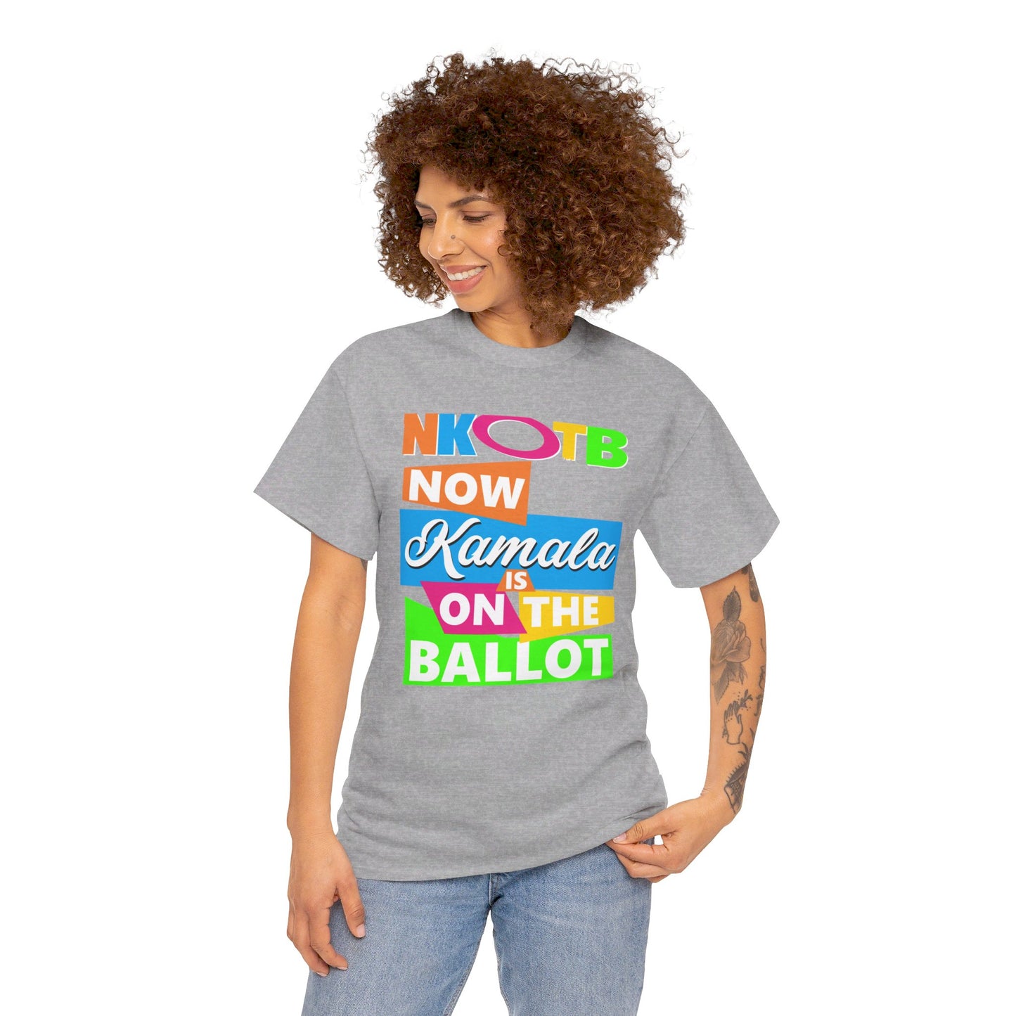 NKOTB Kamala Harris for President Harris/Walz Throwback Theme Tee