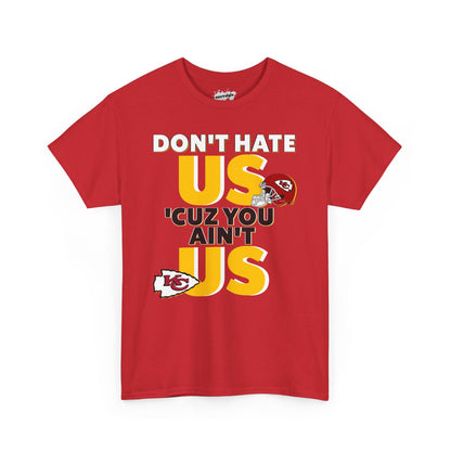 Kansas City Football Inspired Don't Hate Tee