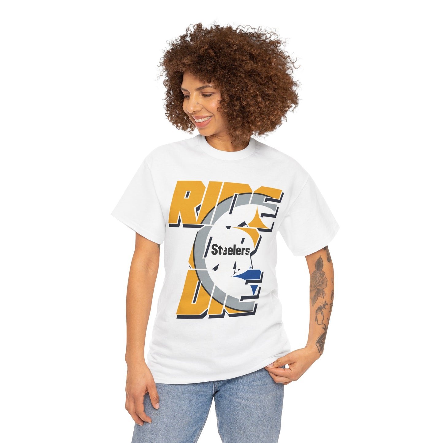 Pittsburgh Football Inspired Ride or Die Tee