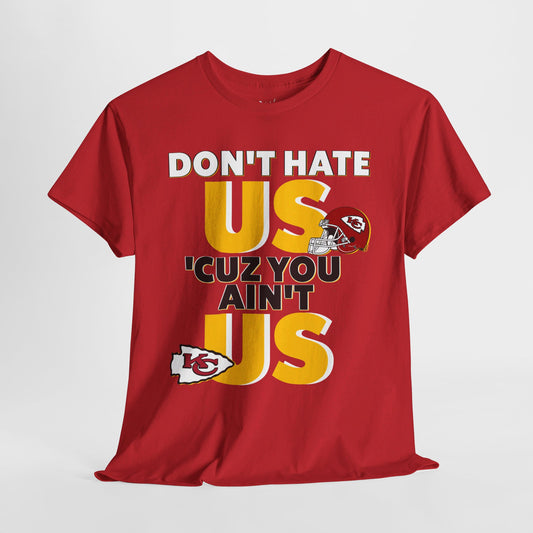 Kansas City Football Inspired Don't Hate Tee