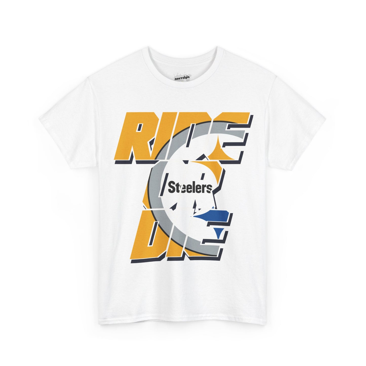 Pittsburgh Football Inspired Ride or Die Tee