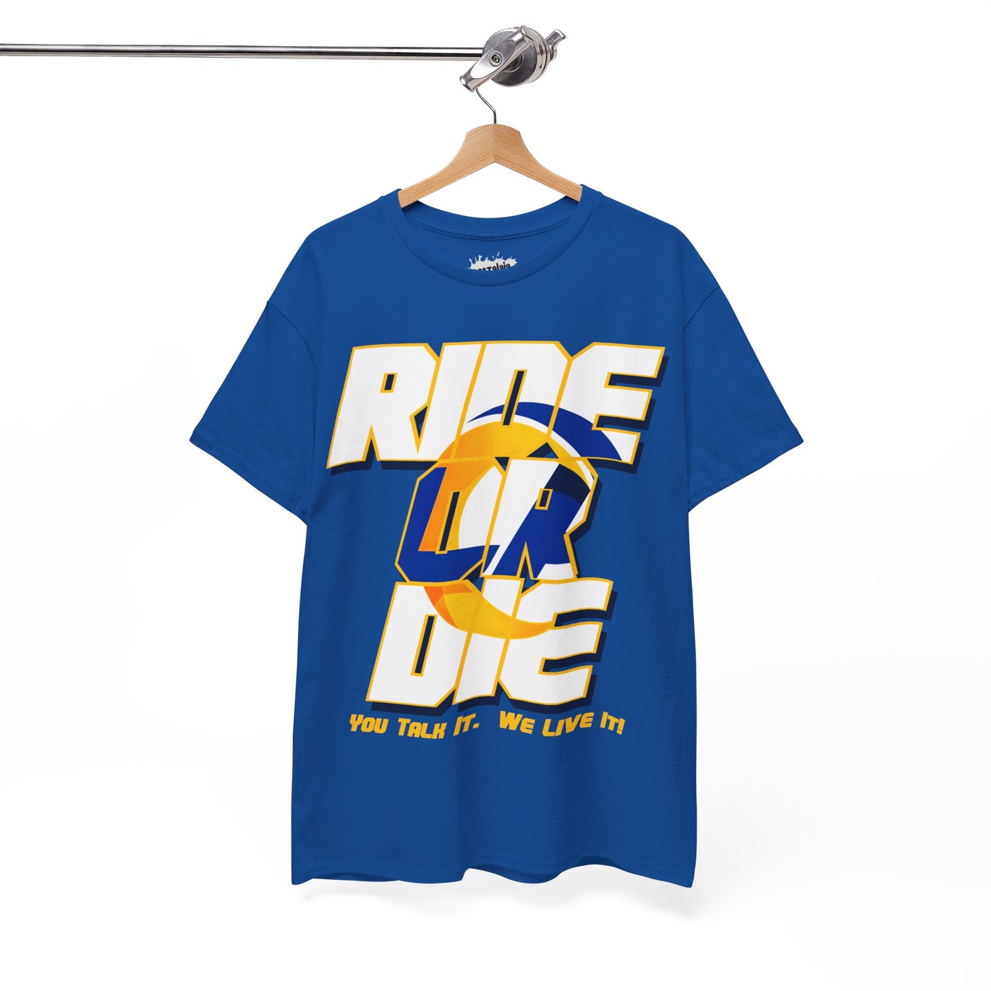 LA Football Inspired Ride or Die Tee