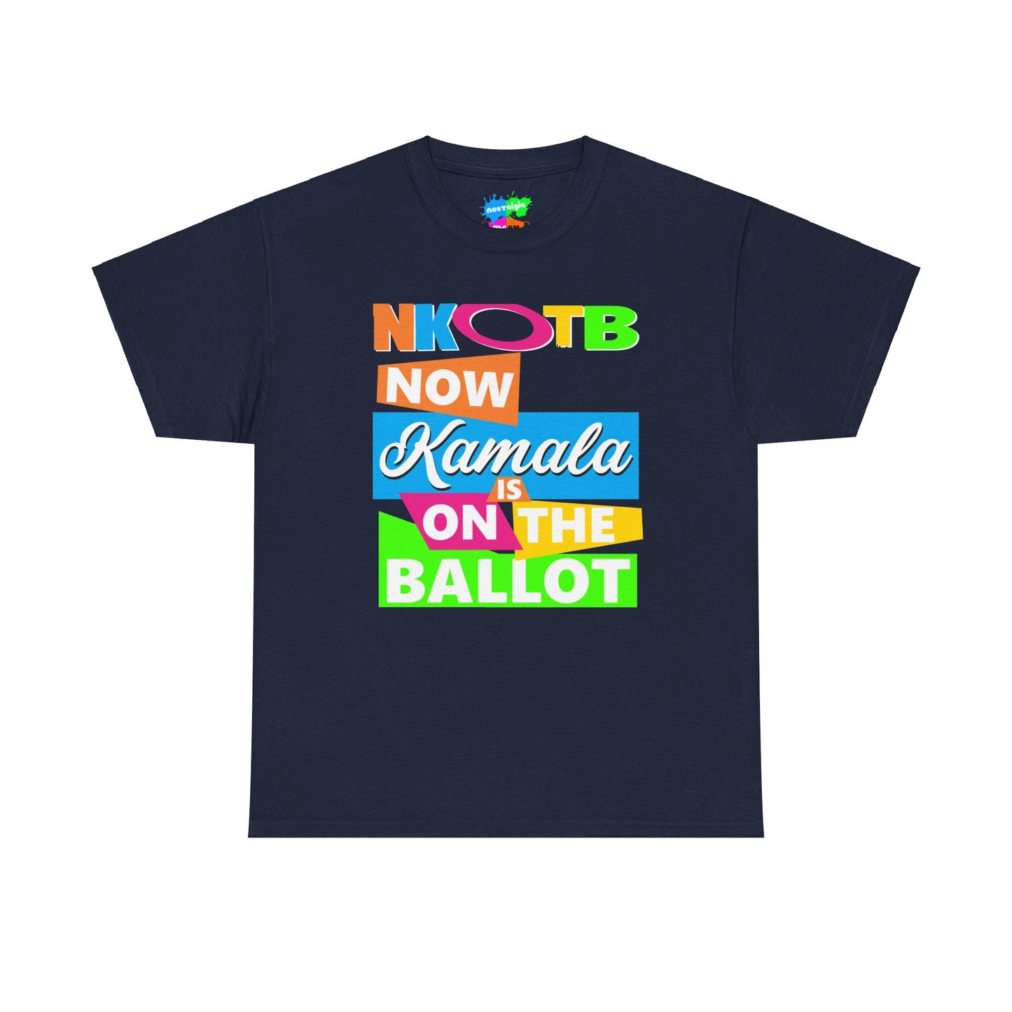 NKOTB Kamala Harris for President Harris/Walz Throwback Theme Tee