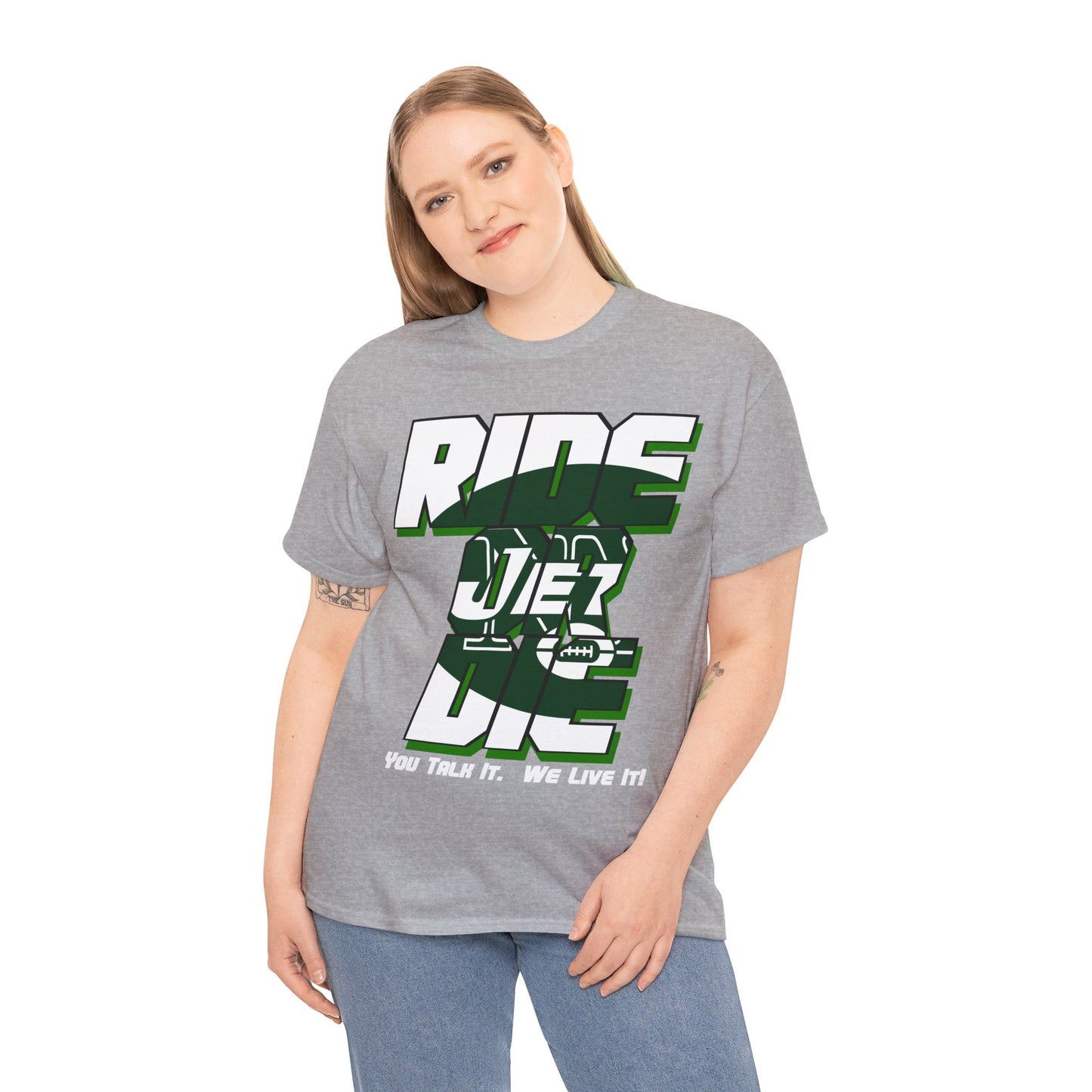 New York Football Inspired Ride or Die Tee