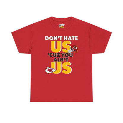 Kansas City Football Inspired Don't Hate Tee