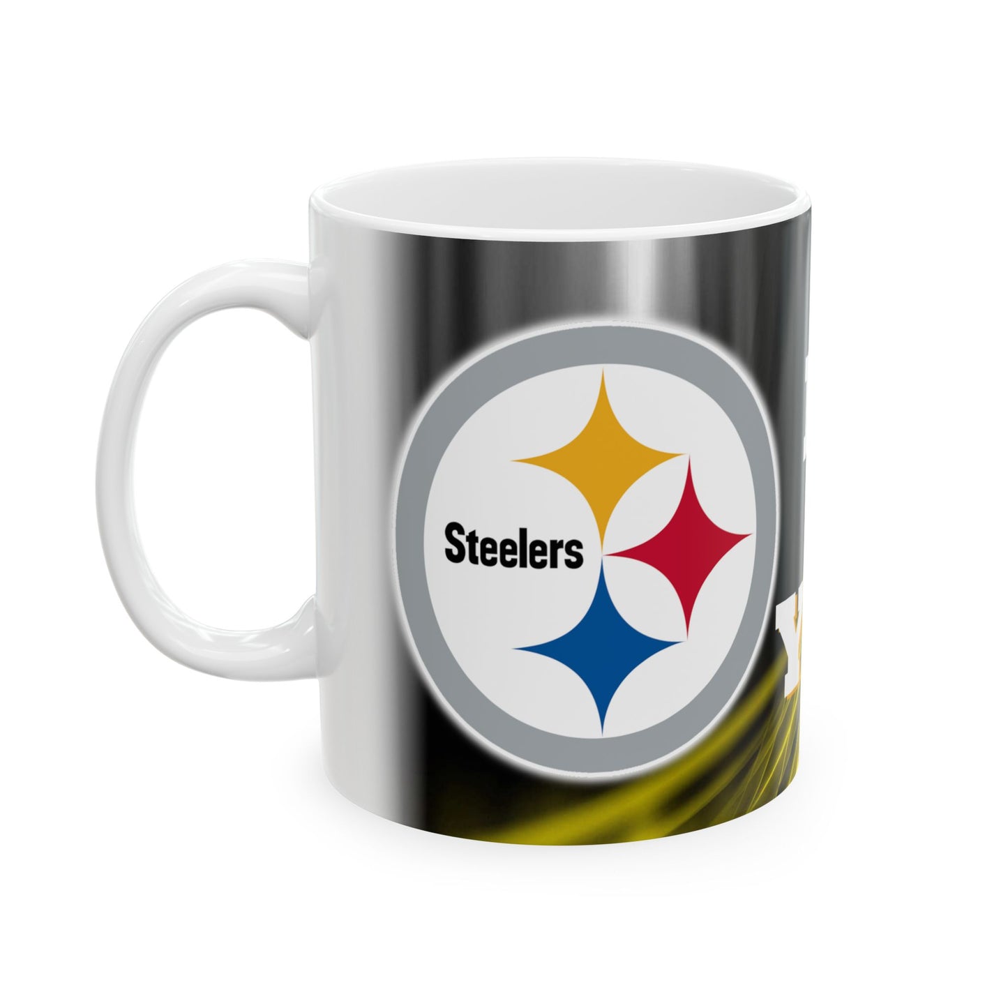 Pittsburgh Football Inspired Dishwasher Safe Coffee Mug