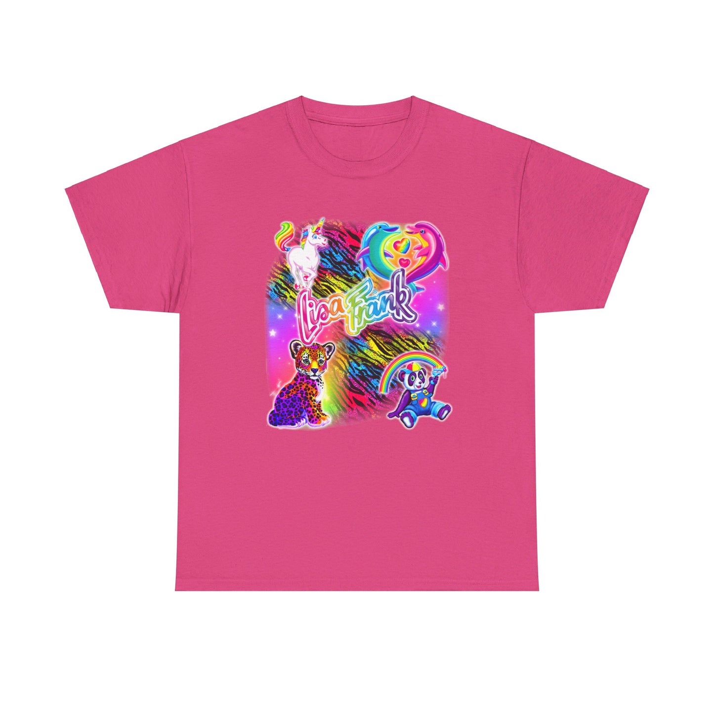 Lisa Frank Inspired Graphic Tee