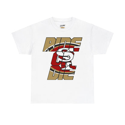 San Francisco Football Inspired Ride or Die Tee