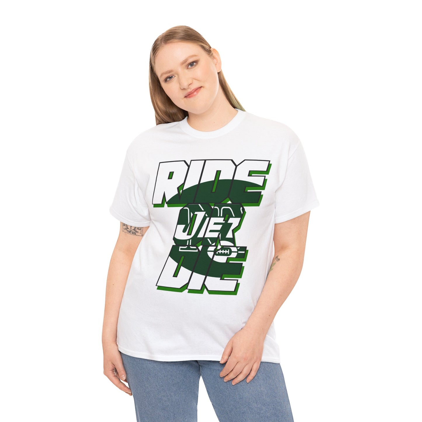 New York Football Inspired Ride or Die Tee