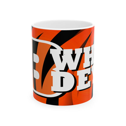 Cincinnati Football Inspired Dishwasher Safe Coffee Mug