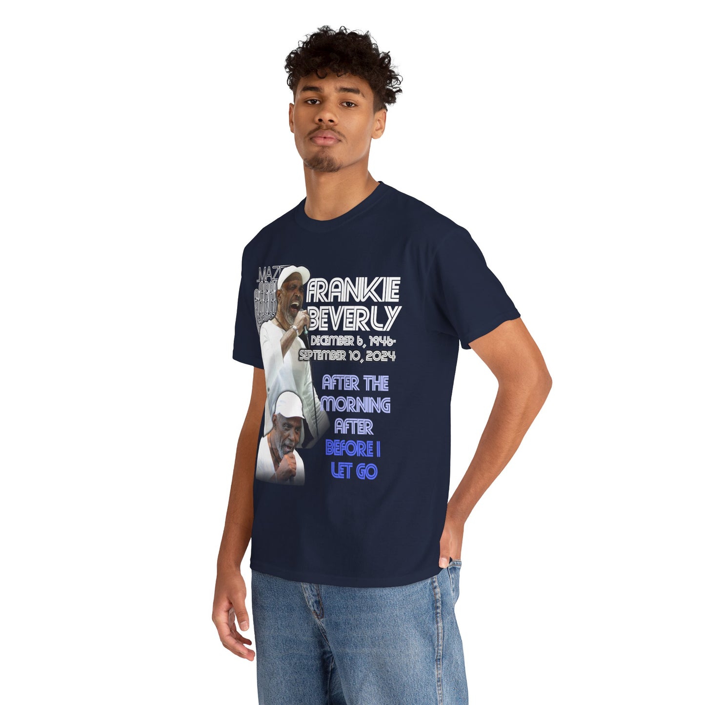 Frankie Beverley  Maze Memorial Shirt Tee