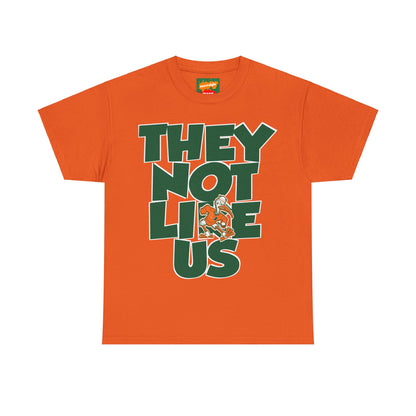 Miami Hurricanes Football Inspired Not Like Us Tee