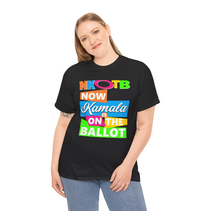 NKOTB Kamala Harris for President Harris/Walz Throwback Theme Tee