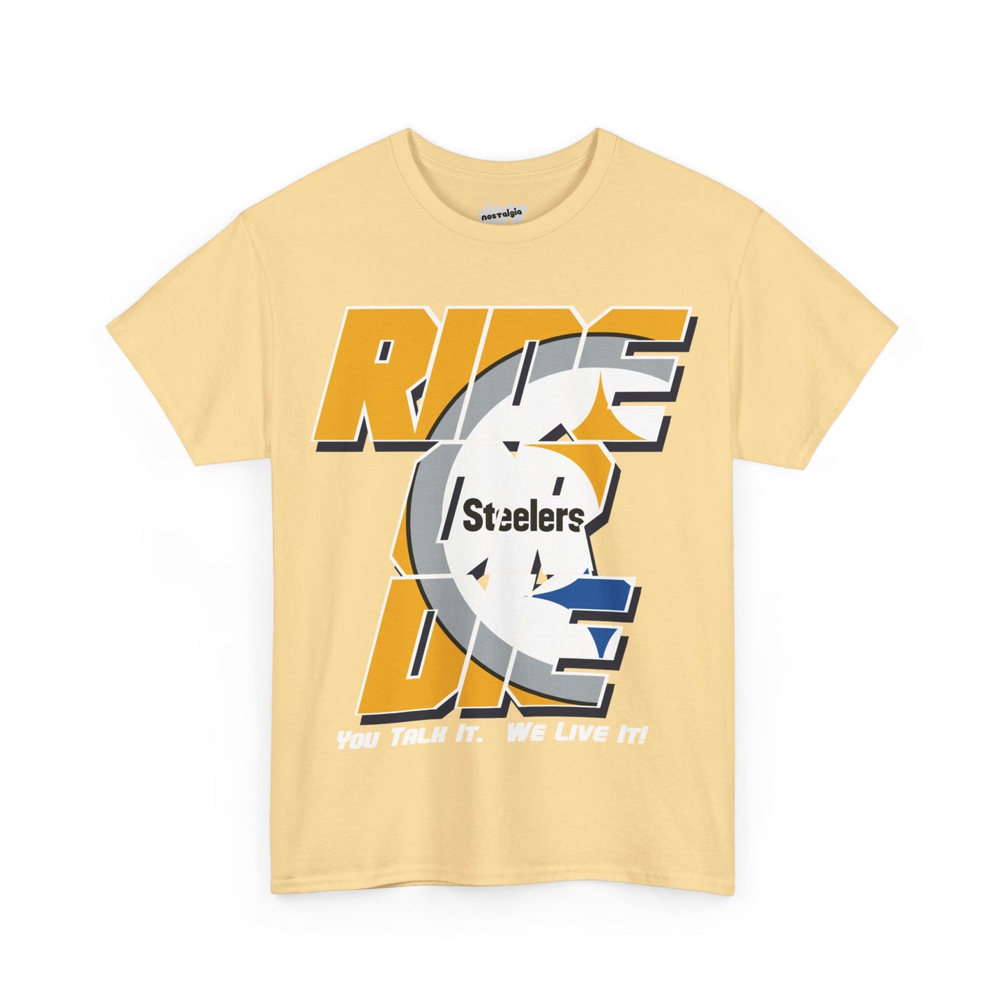 Pittsburgh Football Inspired Ride or Die Tee