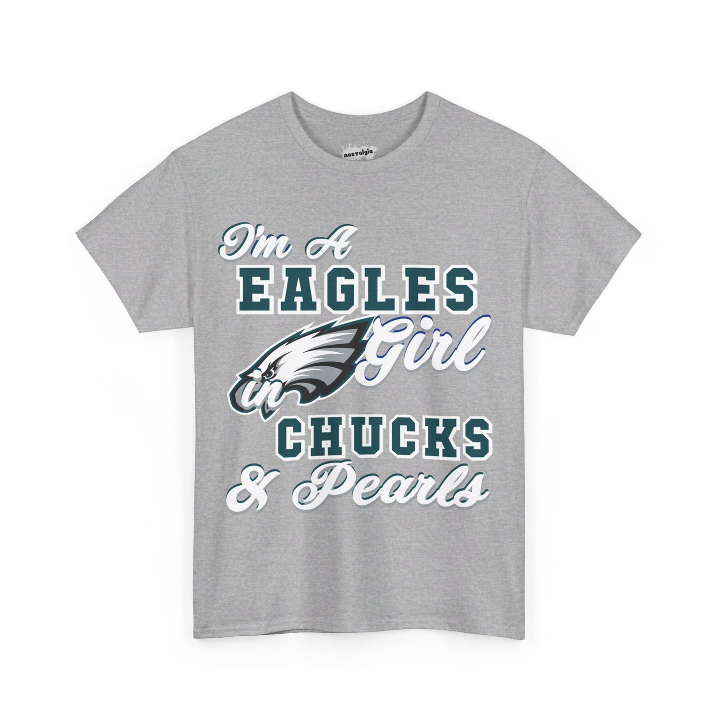 Eagles Football Inspired Chucks and Pearl Tee