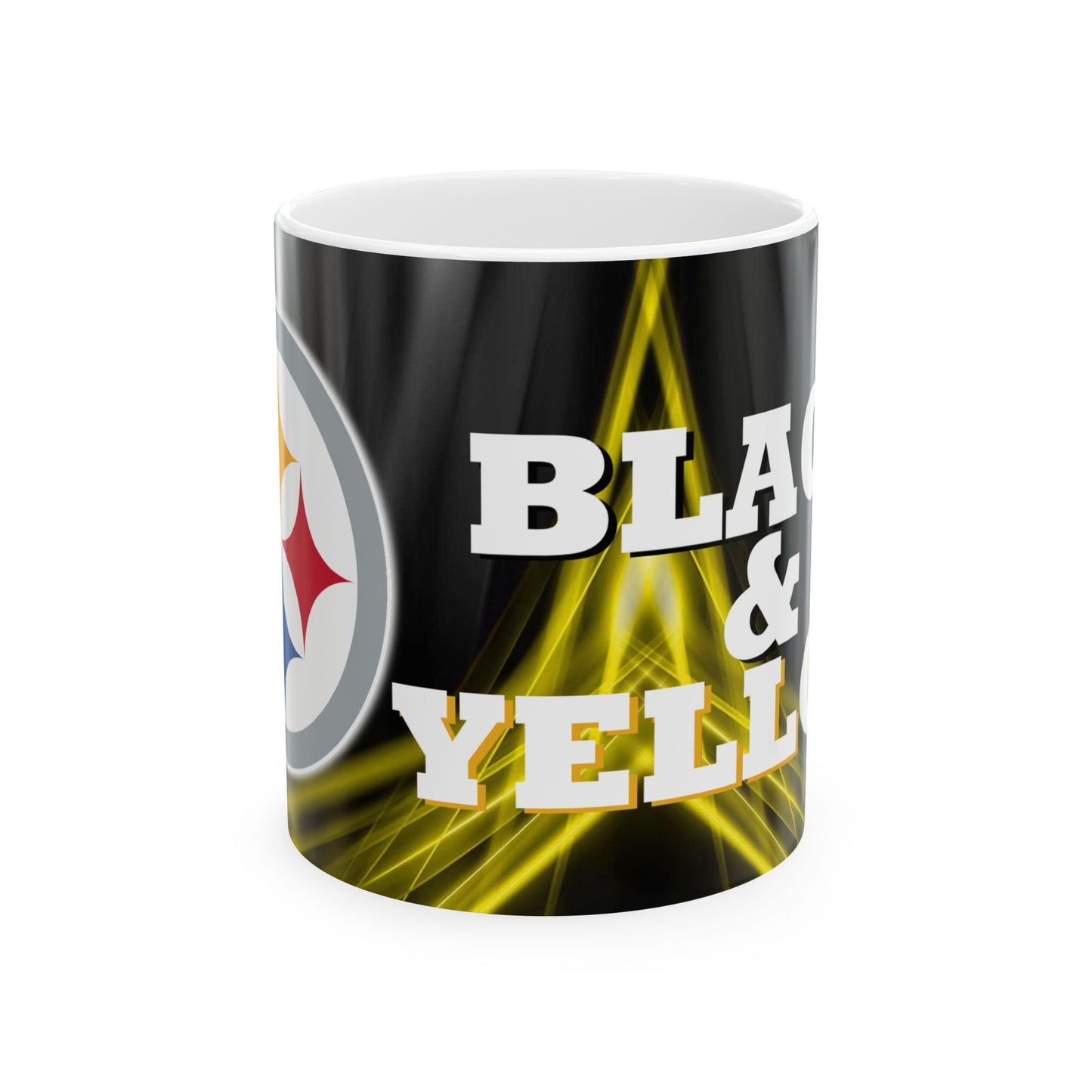 Pittsburgh Football Inspired Dishwasher Safe Coffee Mug