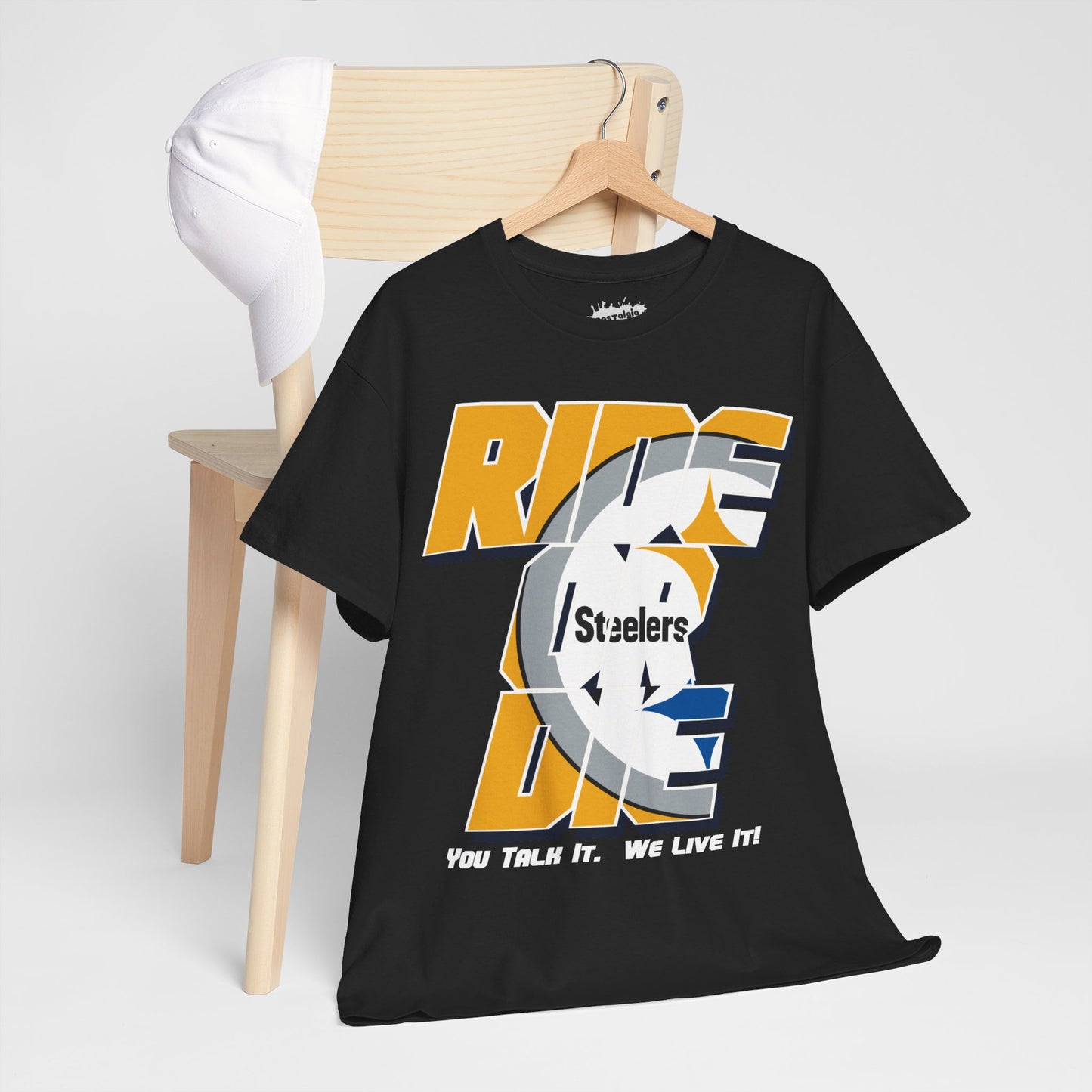 Pittsburgh Football Inspired Ride or Die Tee