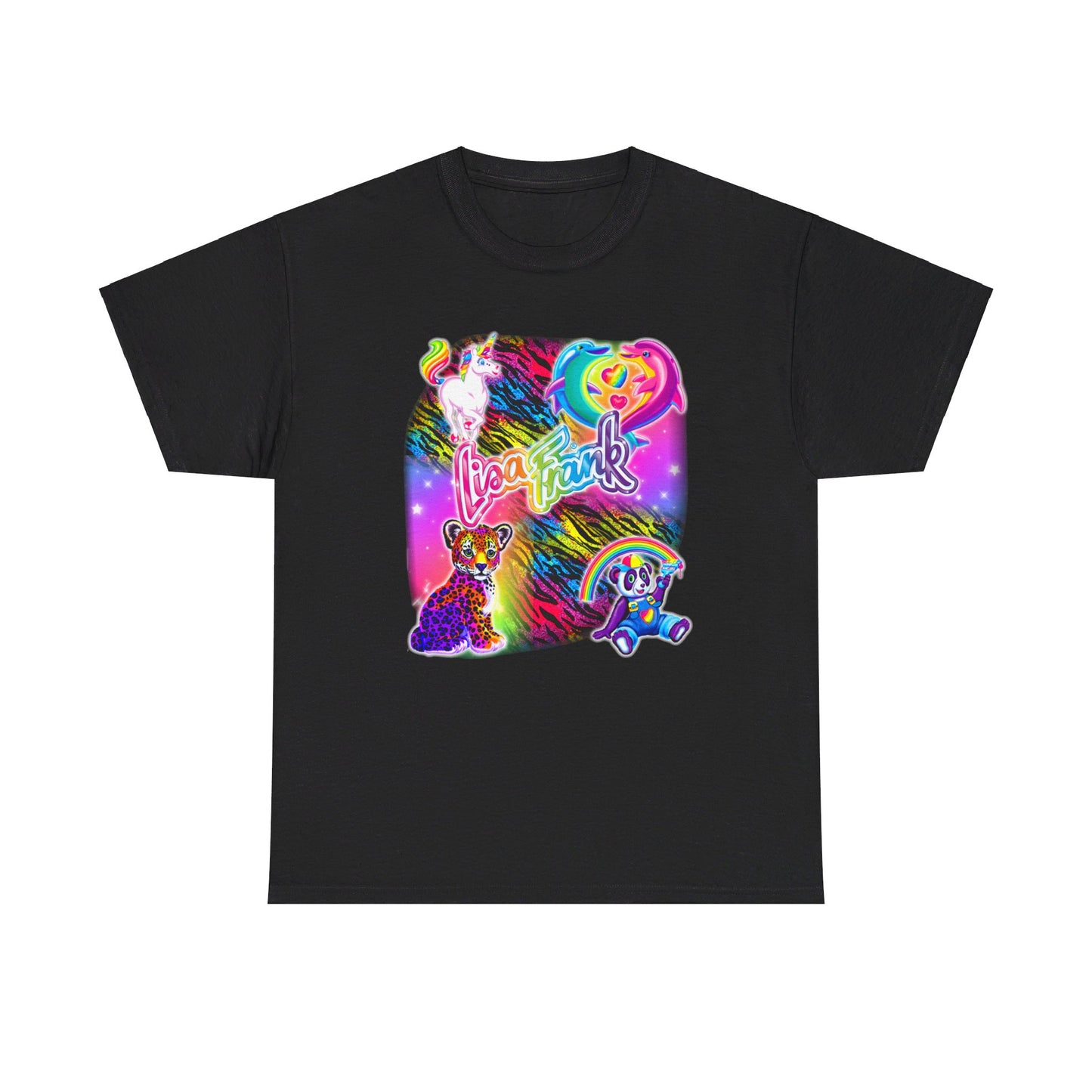 Lisa Frank Inspired Graphic Tee