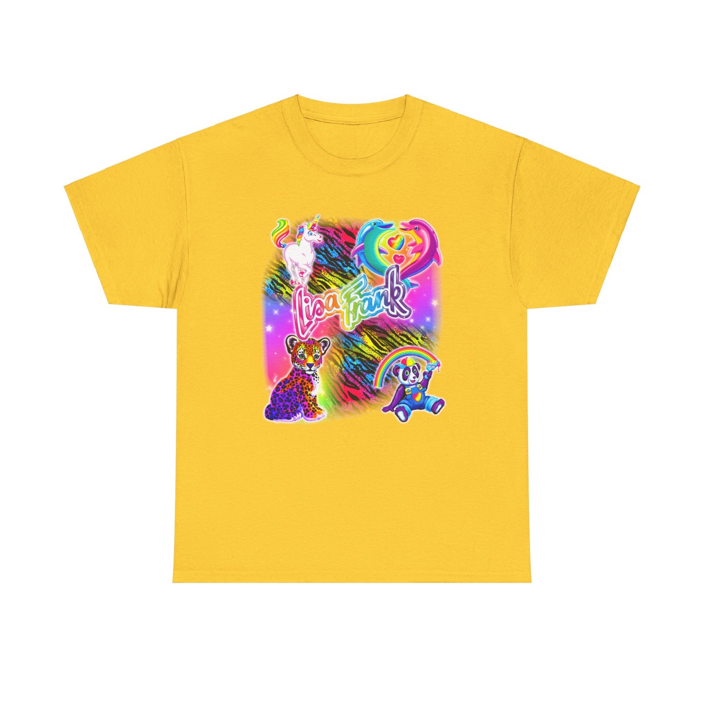 Lisa Frank Inspired Graphic Tee