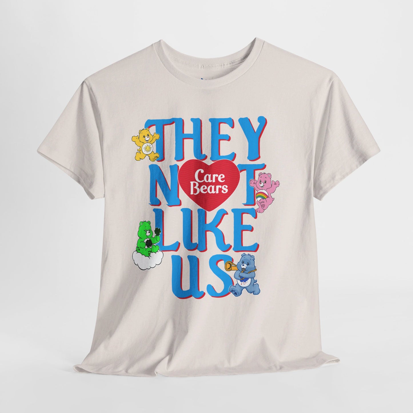 Care Bears Inspired Not Like Us Tee