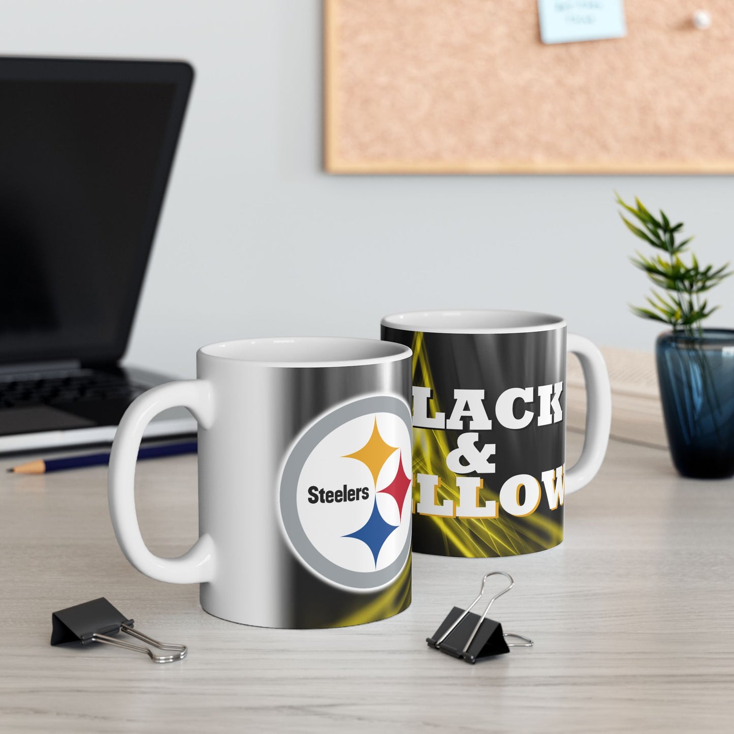 Pittsburgh Football Inspired Dishwasher Safe Coffee Mug