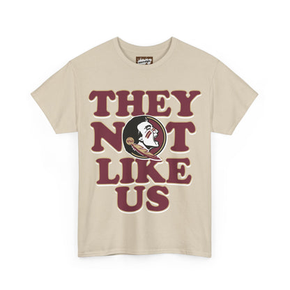 Florida State University FSU Seminoles They Not Like Us Tee T Shirt