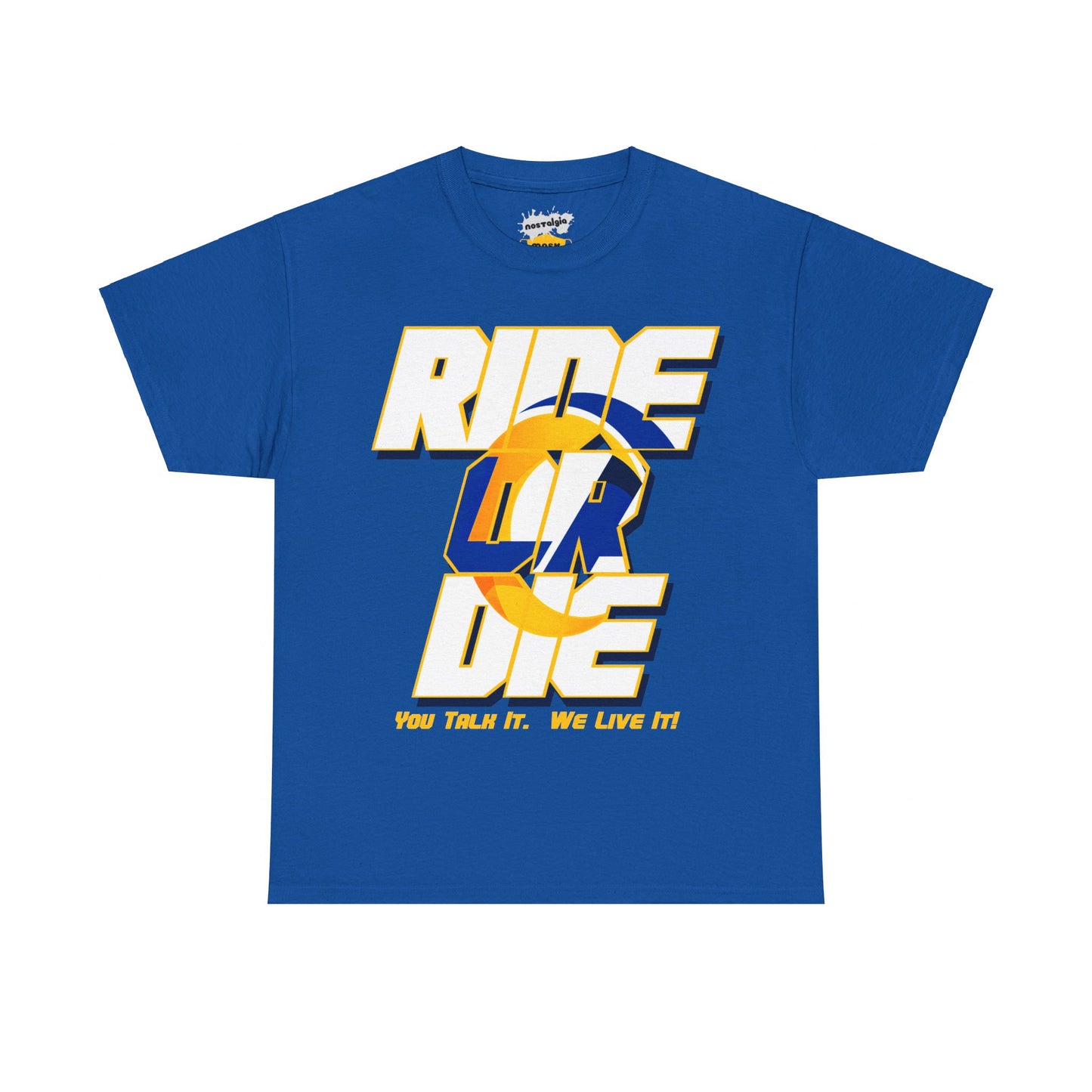 LA Football Inspired Ride or Die Tee