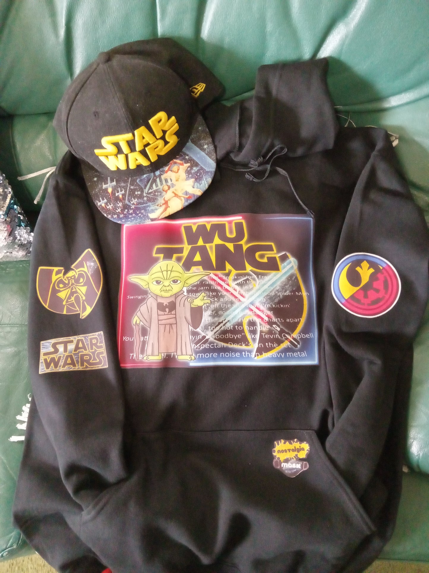 Protect Your Neck Star Wars and Wu Tang Inspired Hoodie or T-Shirt