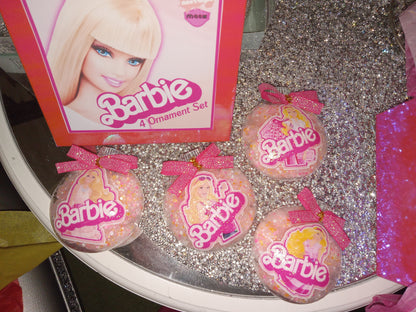 Barbie Ornament Set