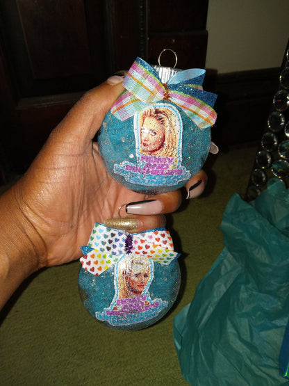 Romy and Michele's High School Reunion 4 Ornament Set in Box