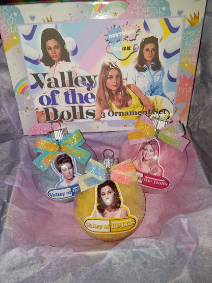 Valley of the Dolls Pastel Ornament Set