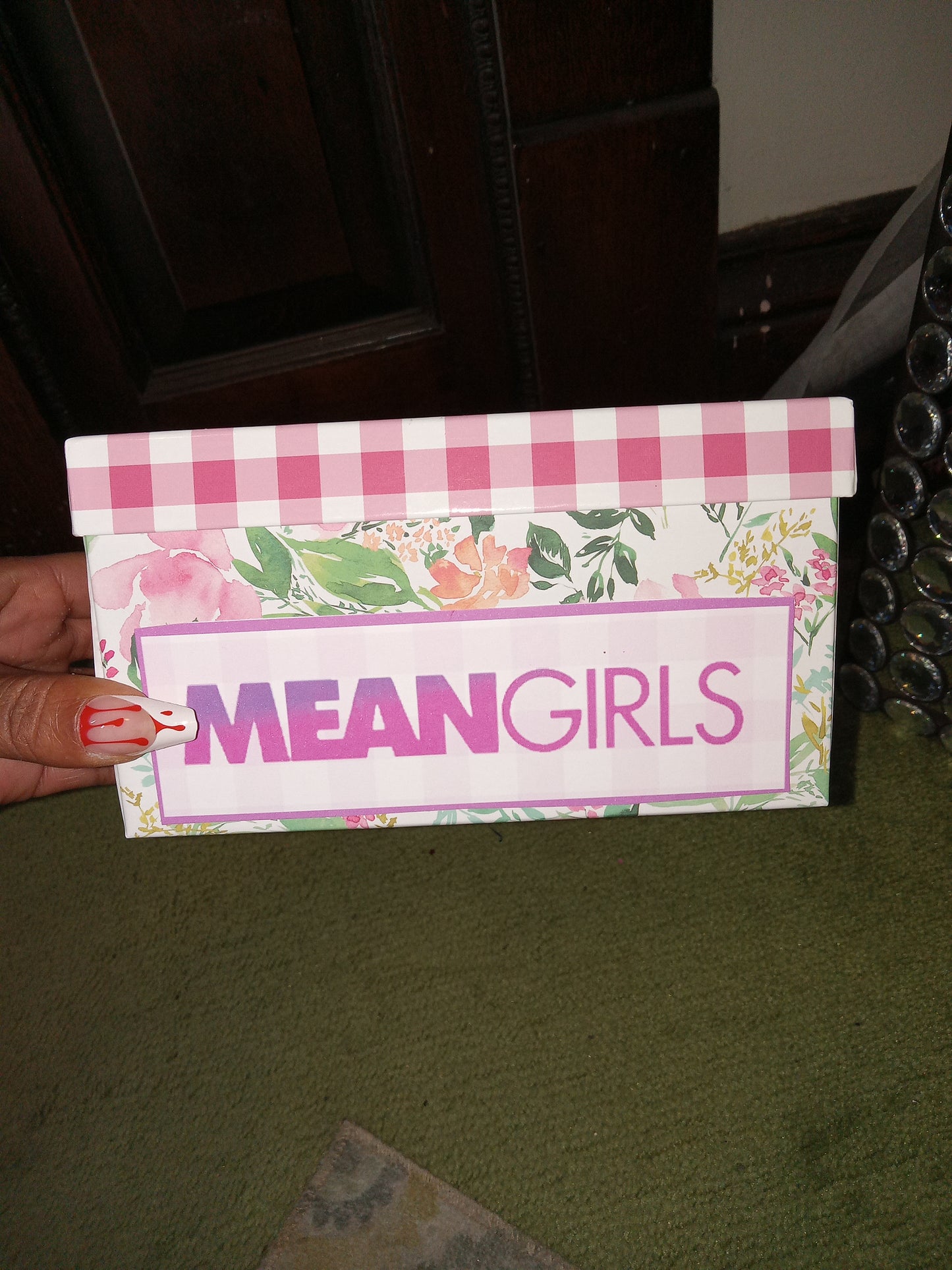 Mean Girls "Plastics" 3 piece ornament set