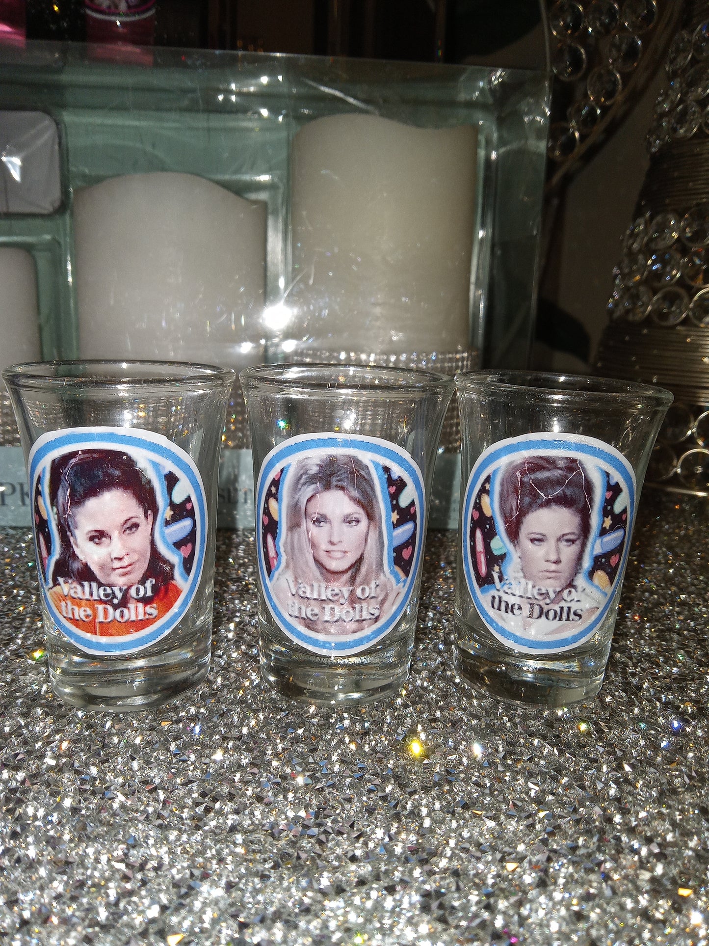 Valley of The Dolls Shot glasses