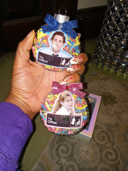 The Office christmas ornament set (4)