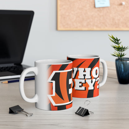 Cincinnati Football Inspired Dishwasher Safe Coffee Mug