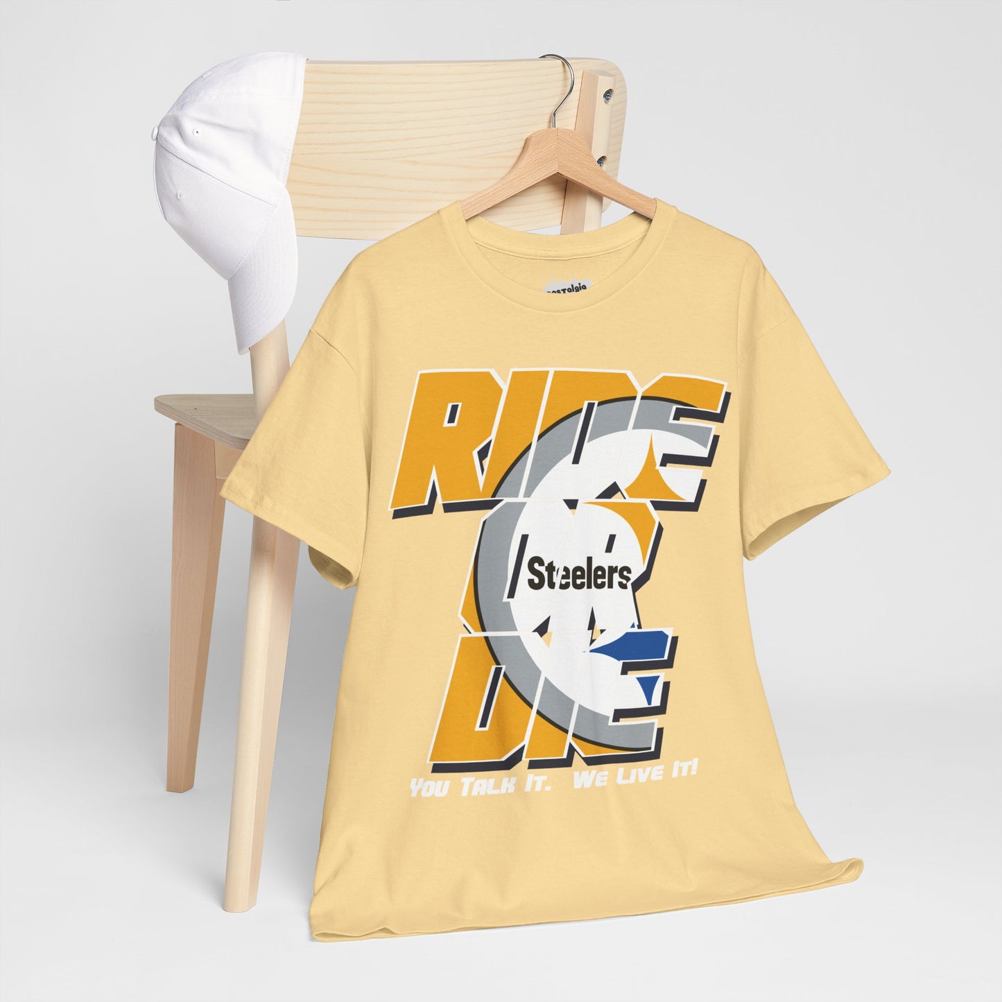 Pittsburgh Football Inspired Ride or Die Tee