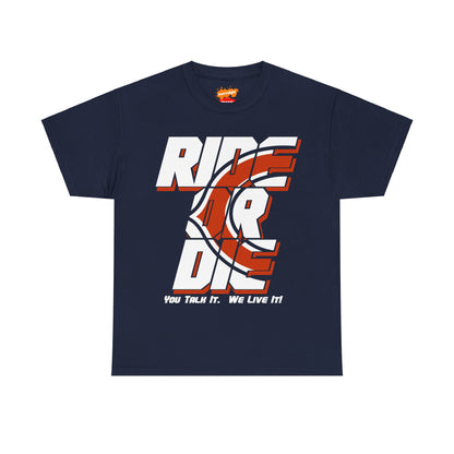 Chicago Football Inspired Ride Or Die Tee