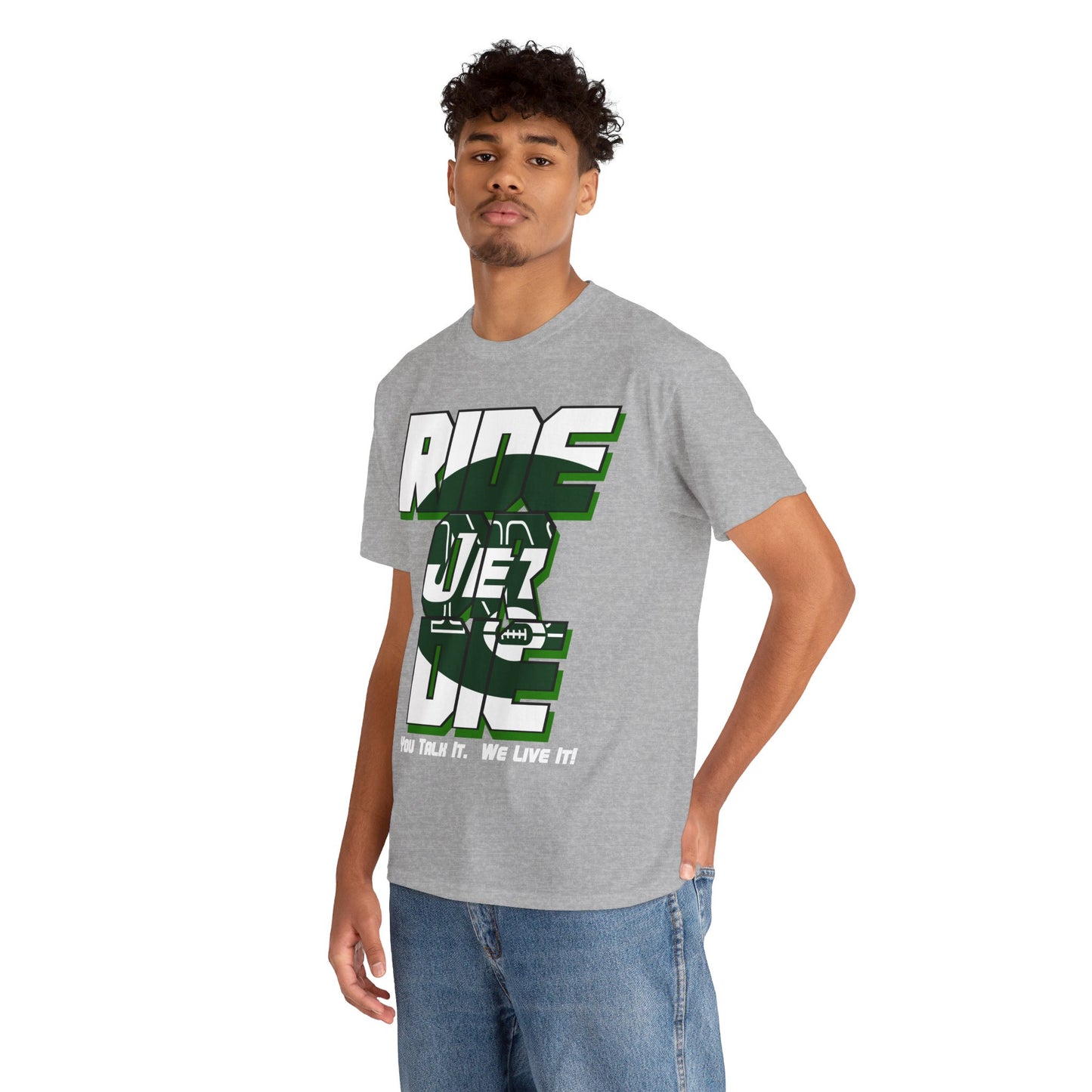 New York Football Inspired Ride or Die Tee