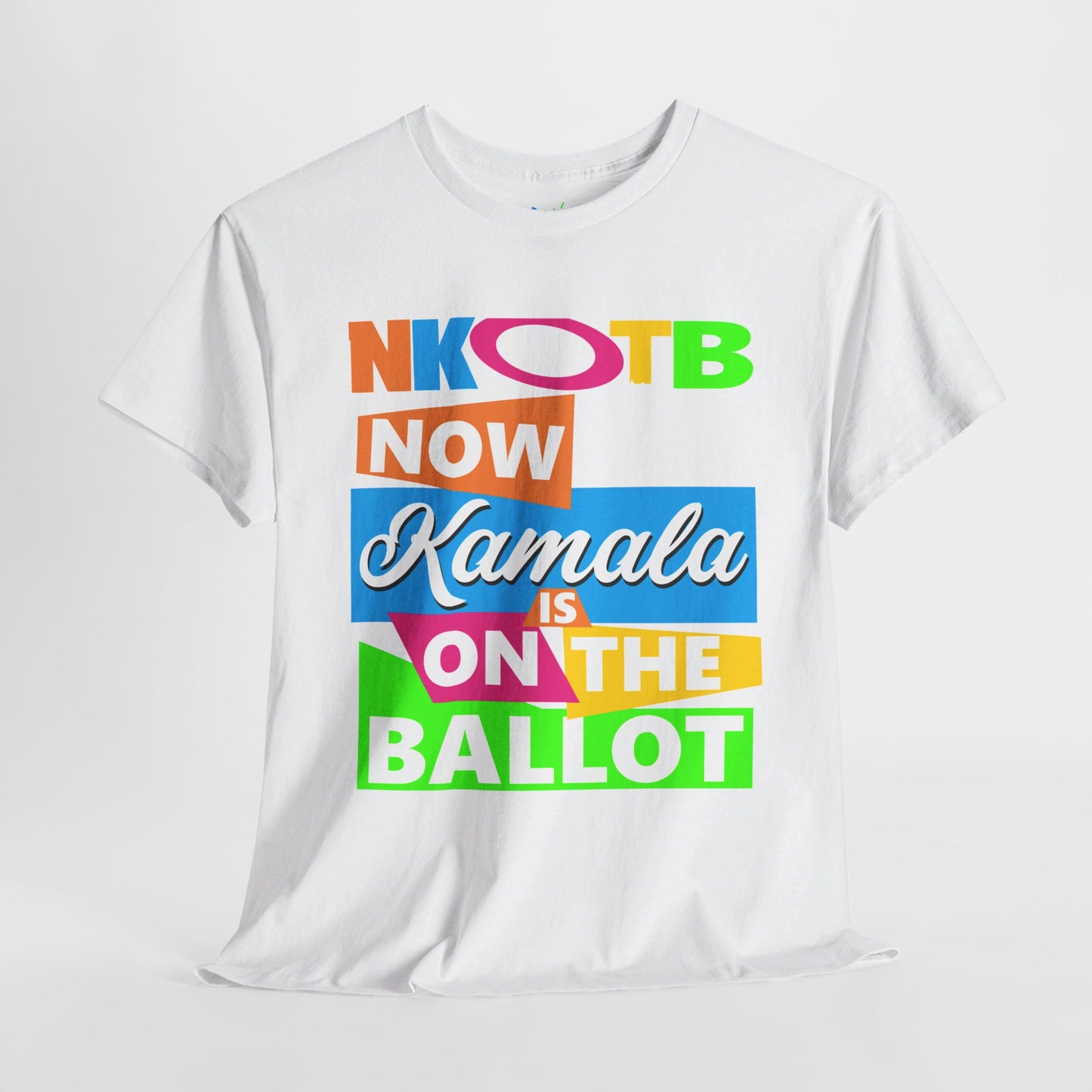 NKOTB Kamala Harris for President Harris/Walz Throwback Theme Tee