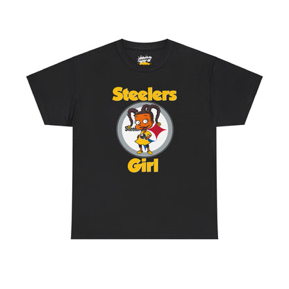 Pittsburgh Football Inspired Rugrat Girl Tee