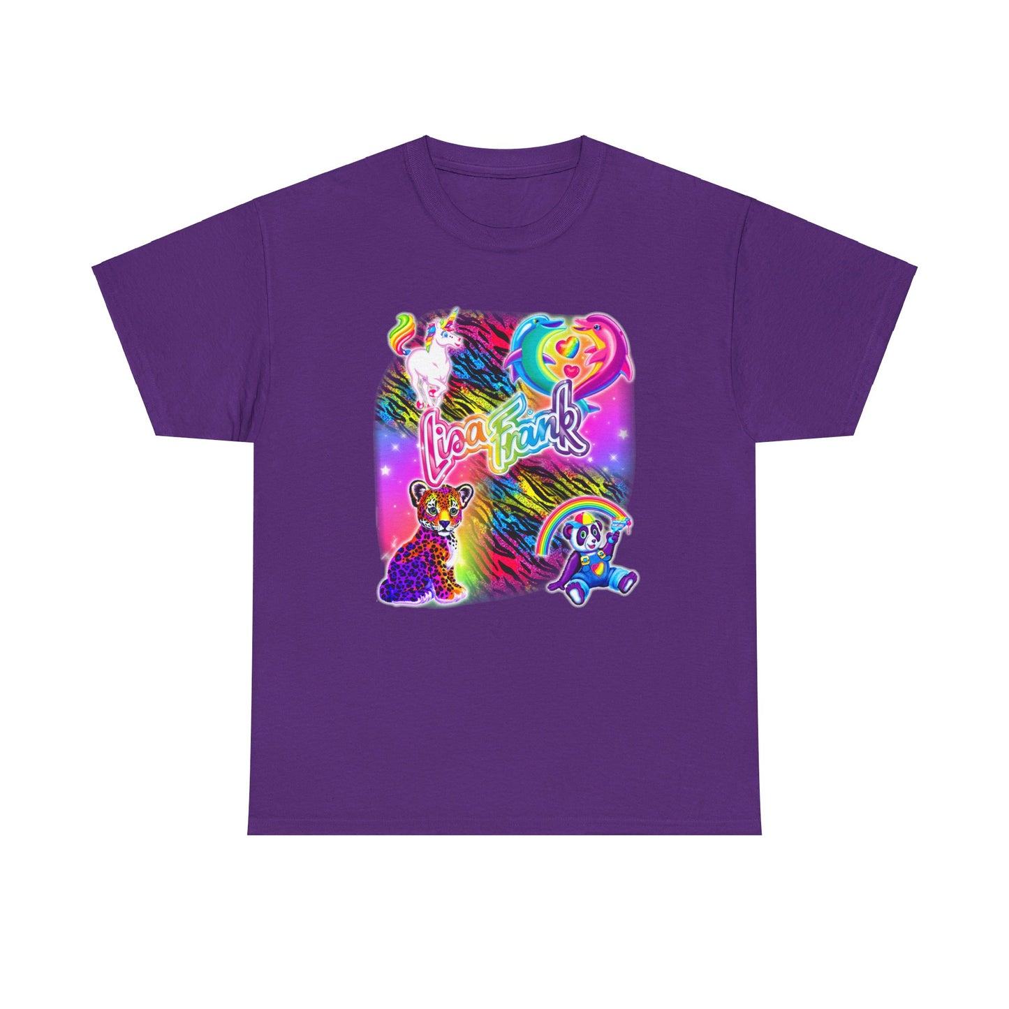 Lisa Frank Inspired Graphic Tee