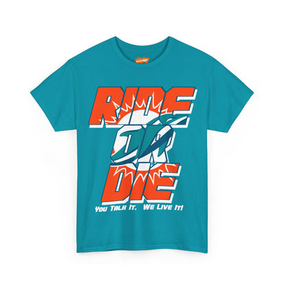 Miami Football Inspired Ride or Die Tee