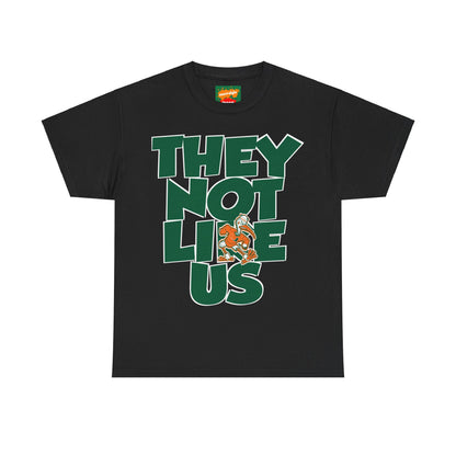 Miami Hurricanes Football Inspired Not Like Us Tee