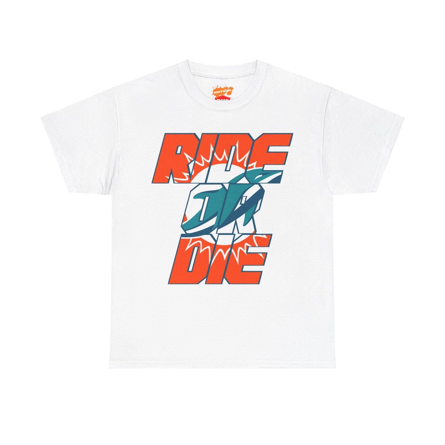 Miami Football Inspired Ride or Die Tee