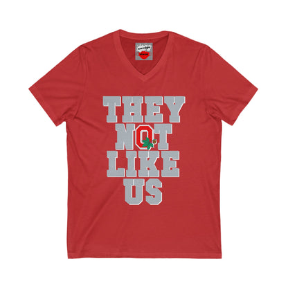Dallas Football or Ohio College Football inspired Not Like Us V-Neck