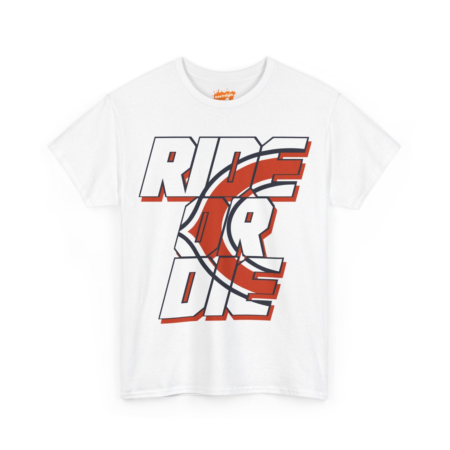 Chicago Football Inspired Ride Or Die Tee