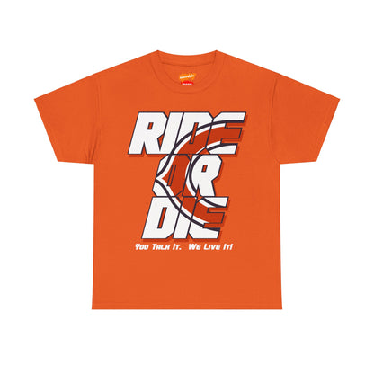 Chicago Football Inspired Ride Or Die Tee