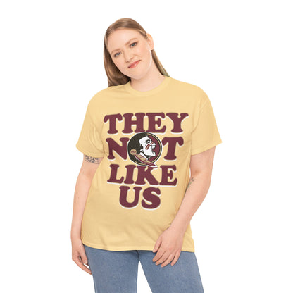 Florida State University FSU Seminoles They Not Like Us Tee T Shirt