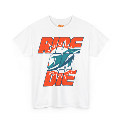 Miami Football Inspired Ride or Die Tee